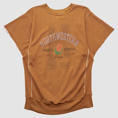Northwestern Wildcats Champion 1996 T-shirt - Clay - M by Fanatics Real Vintage