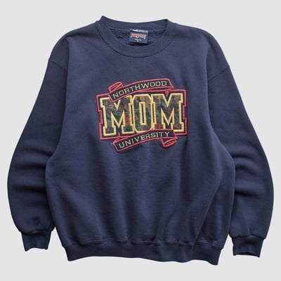 Northwood Timberwolves Jansport 90s Pullover Sweatshirt - Navy - S by Fanatics Real Vintage