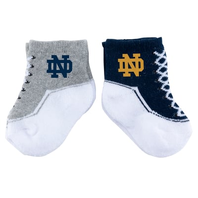 Notre Dame Fighting Irish ZooZatz Infant Shoe Two-Pack Socks