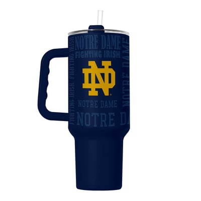  Notre Dame Fighting Irish Logo Brands 40oz. Replay Powder Coat Tumbler