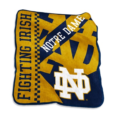 Notre Dame Fighting Irish Logo Brands 50" x 60" Victory Collage Raschel Throw Blanket