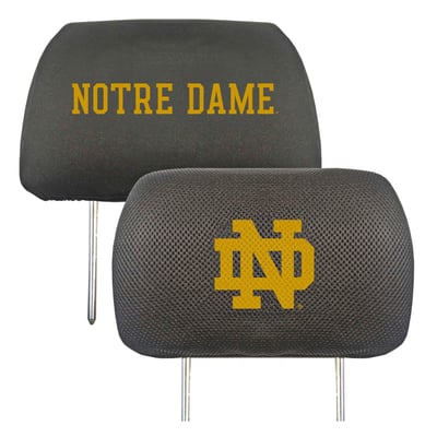Notre Dame Fighting Irish Logo Brands Head Rest Cover