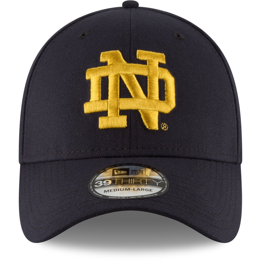 Notre Dame Fighting Irish New Era College Classic 39Thirty Logo Flex Hat - Navy