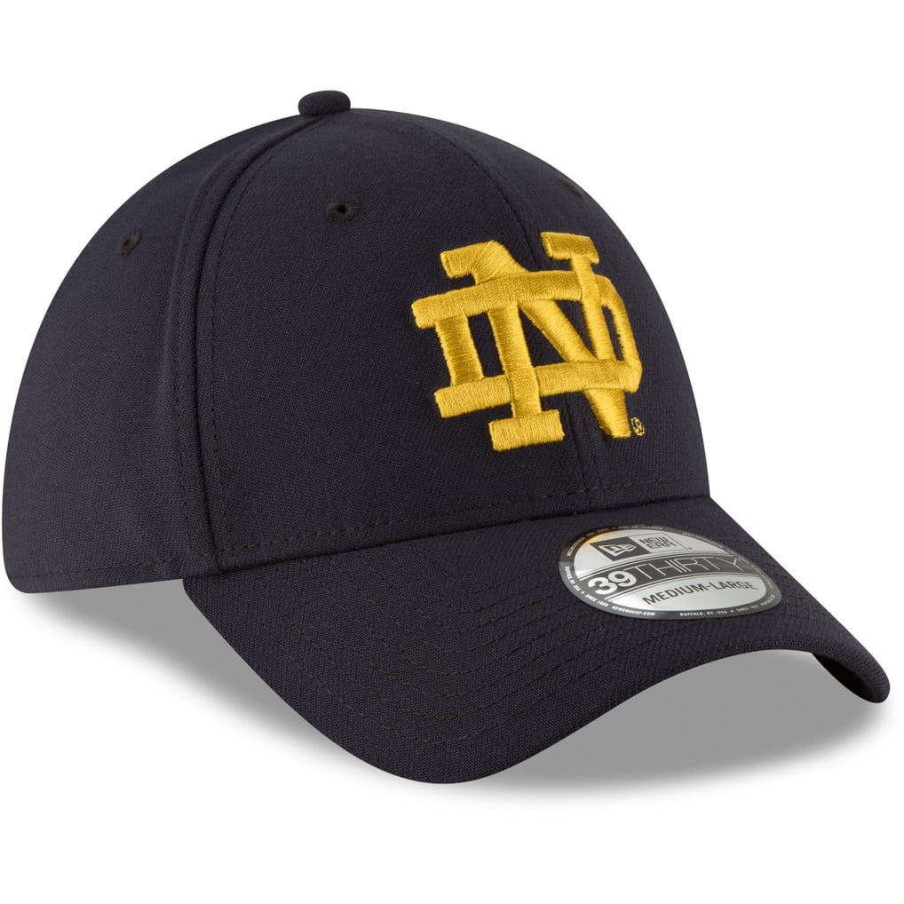 Notre Dame Fighting Irish New Era College Classic 39Thirty Logo Flex Hat - Navy