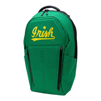  Notre Dame Fighting Irish Under Armour No Weigh Backpack - Green