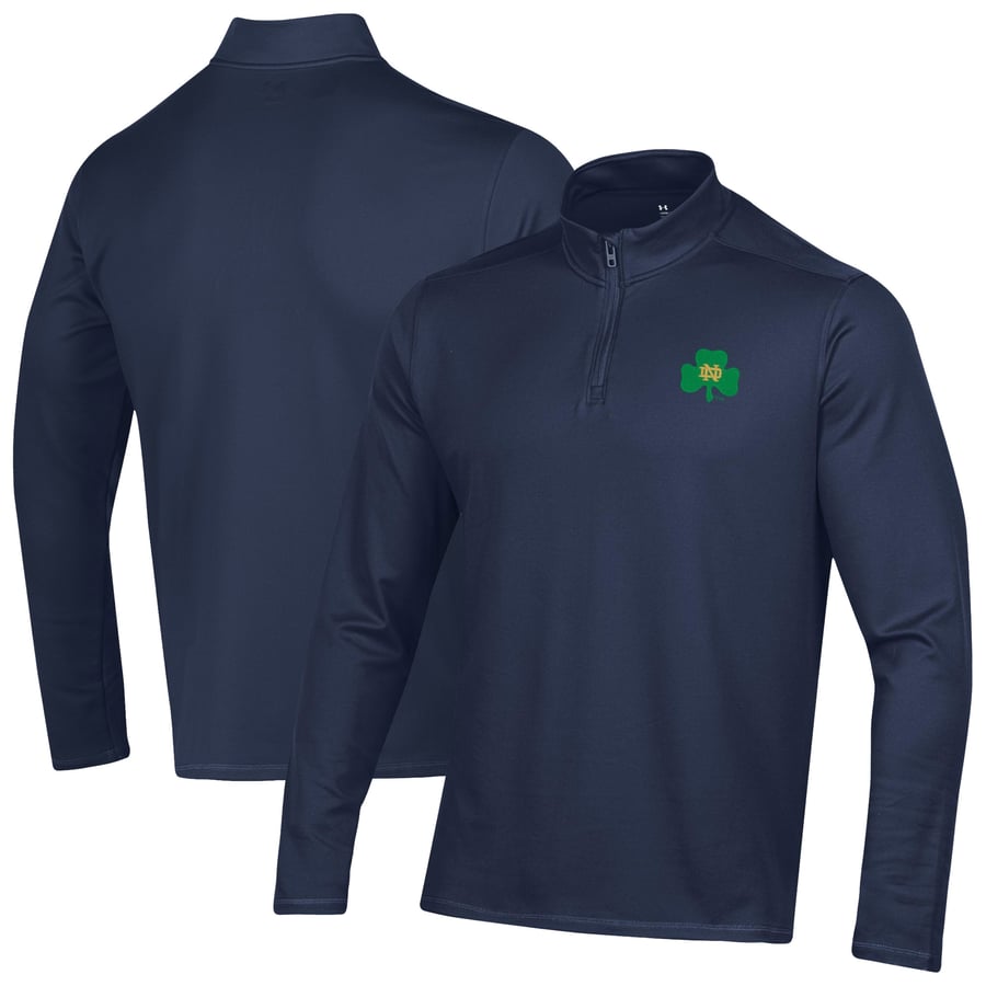 Under Armour Notre Dame Fighting Irish Navy Motion Quarter-Zip Jacket