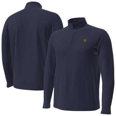  Notre Dame Fighting Irish Under Armour Sideline Playoff Quarter-Zip Pullover - Navy