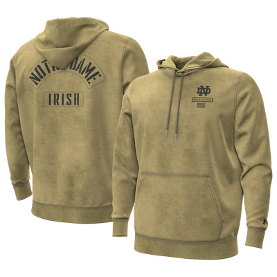 Notre Dame Fighting Irish Under Armour 2026 Freedom Collection Hoodie - Tan