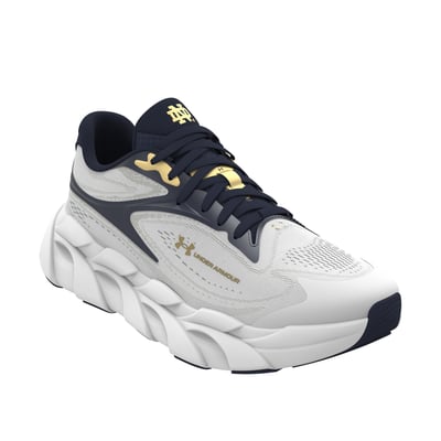  Notre Dame Fighting Irish Under Armour Halo Runner 2 Team Sneaker - White