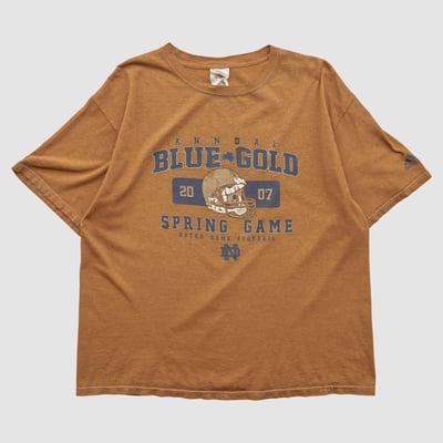 Notre Dame Fighting Irish Adidas 2007 T-shirt - Clay - XL by Fanatics Real Vintage
