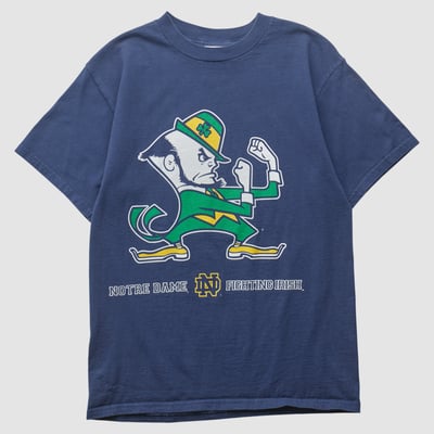 Notre Dame Fighting Irish Briar Creek 90s T-shirt - Navy - XS by Fanatics Real Vintage