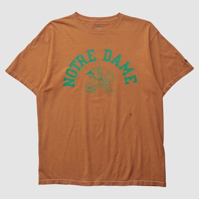 Notre Dame Fighting Irish Champion 2010s T-shirt - Clay - XL by Fanatics Real Vintage
