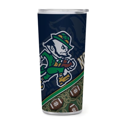 Notre Dame Fighting Irish Football Leprechaun 22oz. Tumbler