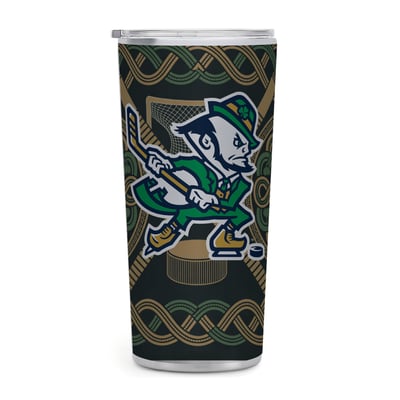 Notre Dame Fighting Irish Hockey Leprechaun 22oz. Tumbler