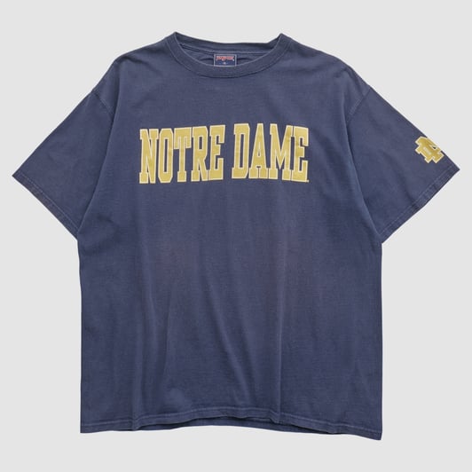 Notre Dame Fighting Irish Jansport 2000s T-shirt - Navy - 2XL by Fanatics Real Vintage