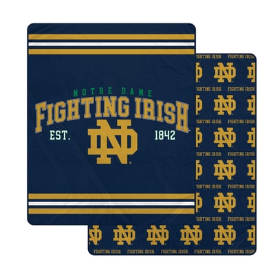 Notre Dame Fighting Irish Pegasus Legacy Arch Double-Sided 60" x 70" Blanket