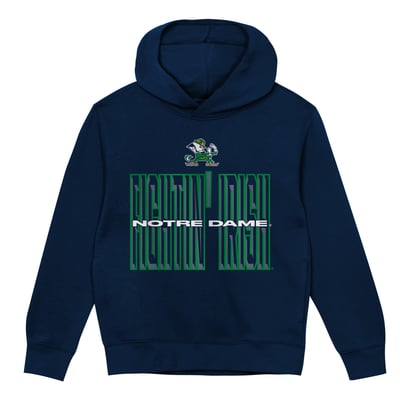 Notre Dame Fighting Irish Outerstuff Toddler Field General Fleece Hoodie - Navy