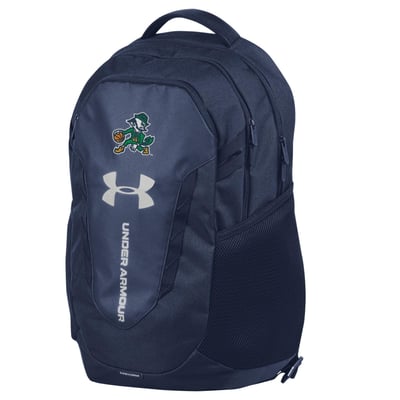  Notre Dame Fighting Irish Under Armour Hustle Backpack - Navy
