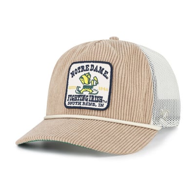 Notre Dame Fighting Irish '47 Unisex Cordlandia Hitch Adjustable Hat - Khaki