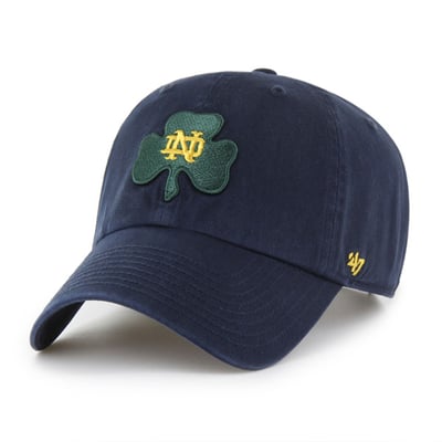 Notre Dame Fighting Irish '47 Unisex Vault Clean Up Adjustable Hat - Navy