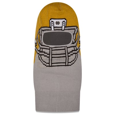 Notre Dame Fighting Irish New Era Unisex Helmet Knit Balaclava - Gray