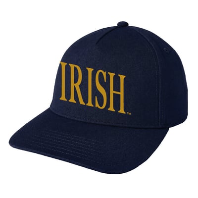 Notre Dame Fighting Irish Under Armour Unisex Blitzing Accent Iso-Chill Stretch Fit Hat - Navy
