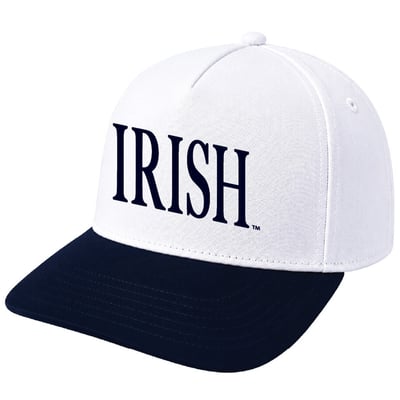 Notre Dame Fighting Irish Under Armour Unisex Blitzing Accent Iso-Chill Stretch Fit Hat - White
