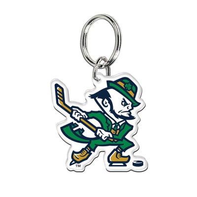 Notre Dame Fighting Irish WinCraft Hockey Mascot Premium Acrylic Key Ring