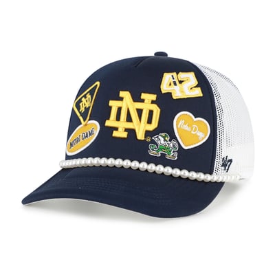 Notre Dame Fighting Irish '47 Women's Rally On Hitch Adjustable Hat - Navy