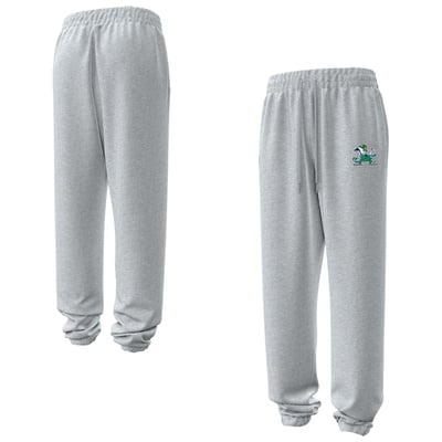  Notre Dame Fighting Irish Under Armour Women's Icon Fleece Puddle Pants - Heather Gray