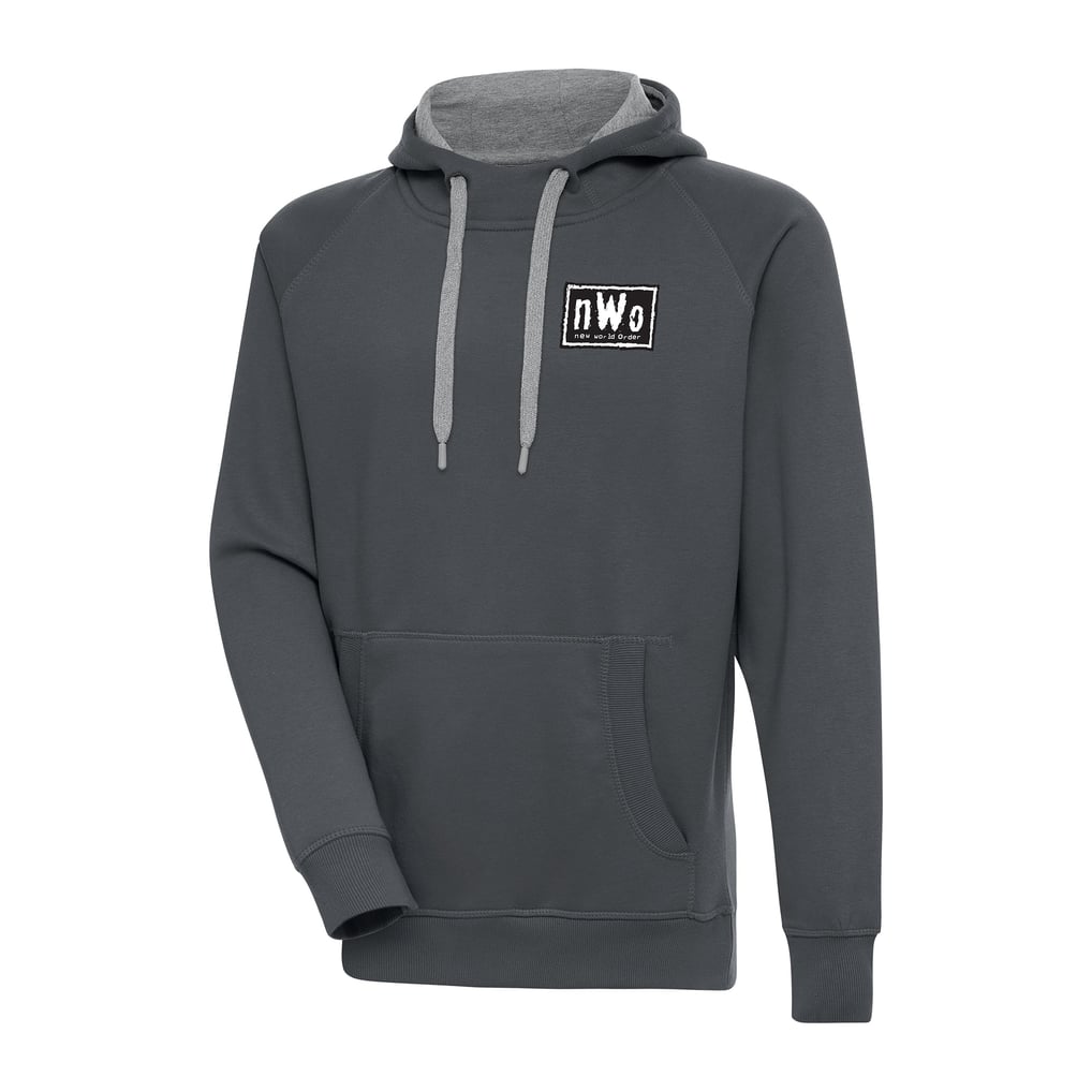 nWo Antigua Victory Pullover Hoodie - Charcoal