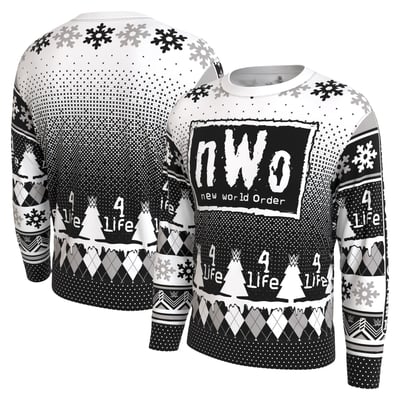 nWo ProSphere Holiday Sweater - White