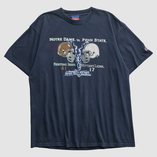 NYU Violets Champion 2006 T-shirt - Navy - XL by Fanatics Real Vintage