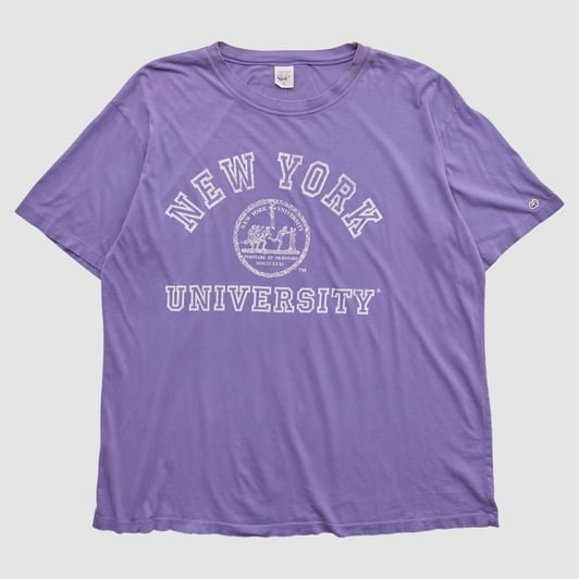 NYU Violets Chip and Pepper 2000s T-shirt - Light Purple - 2XL by Fanatics Real Vintage