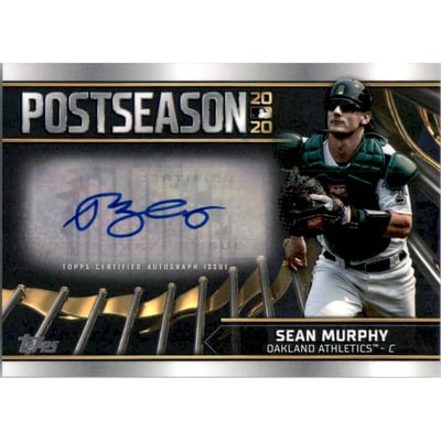 2021 Topps Postseason Performance Autographs #PPASMU Sean Murphy/30