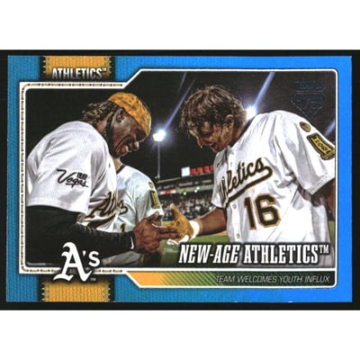 2026 Topps Blue Rainbow Foil #122 Nick Kurtz CC