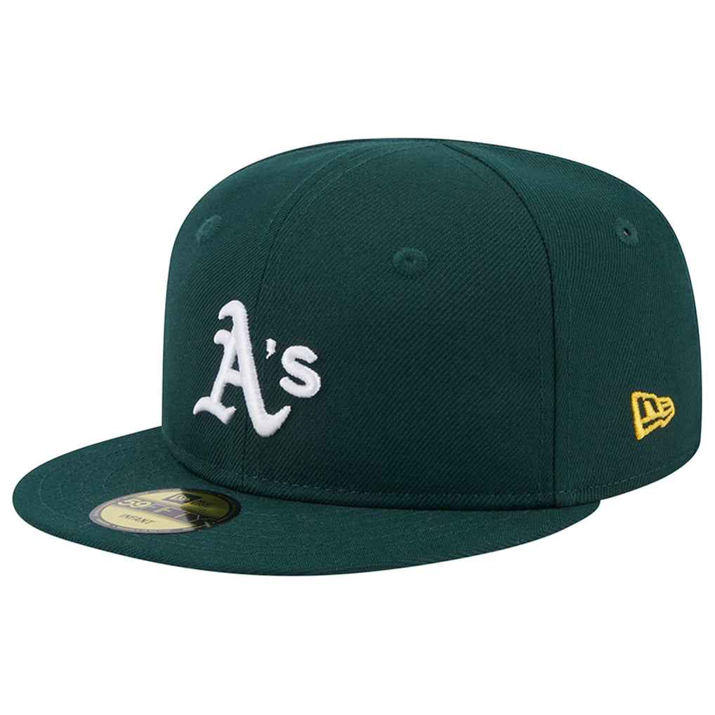 Infant Oakland Athletics New Era Green My First 59FIFTY Fitted Hat