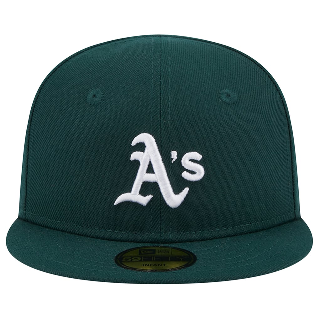 Infant Oakland Athletics New Era Green My First 59FIFTY Fitted Hat