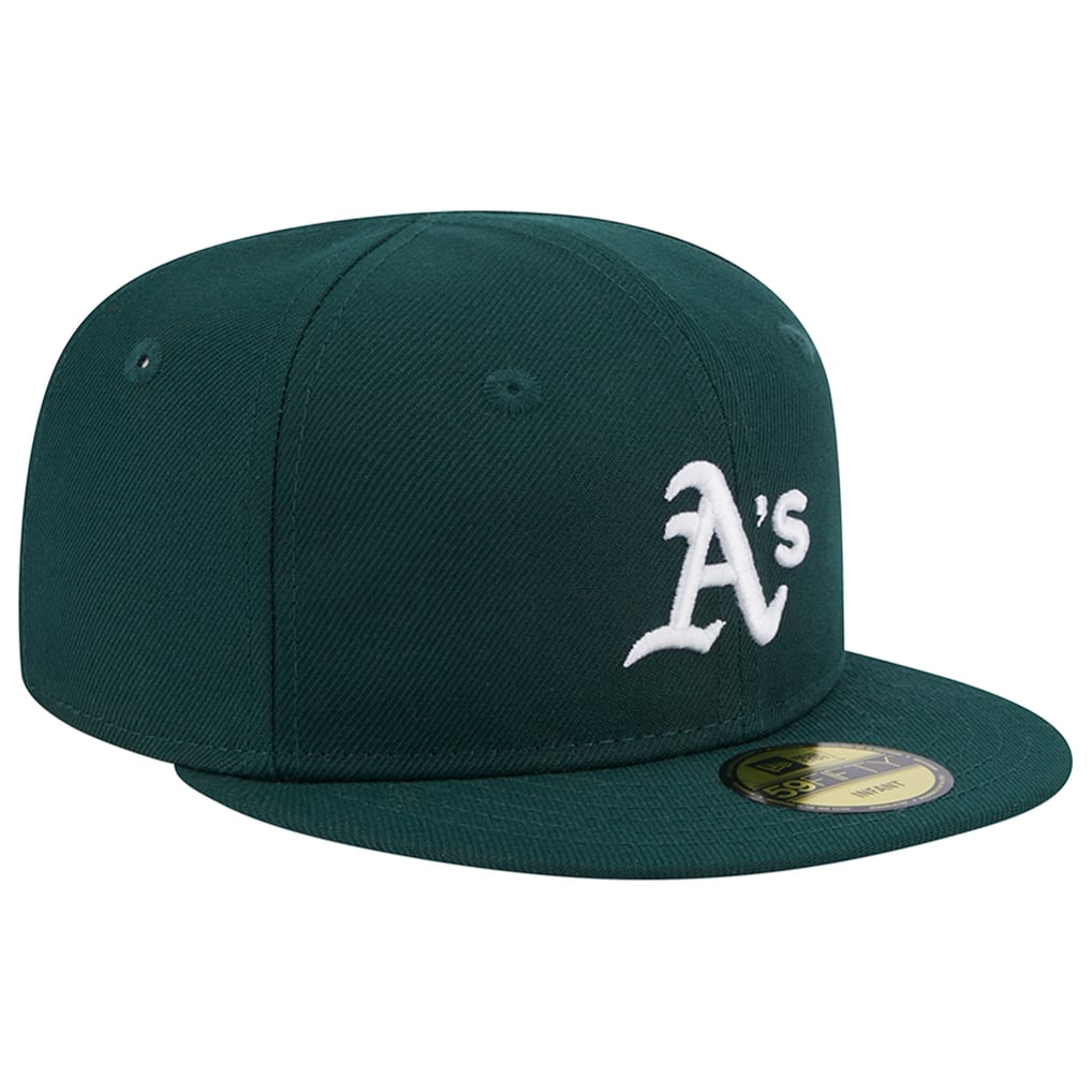 Infant Oakland Athletics New Era Green My First 59FIFTY Fitted Hat