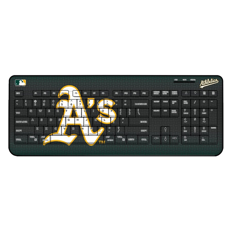 Oakland Athletics Keyscaper Wireless Keyboard