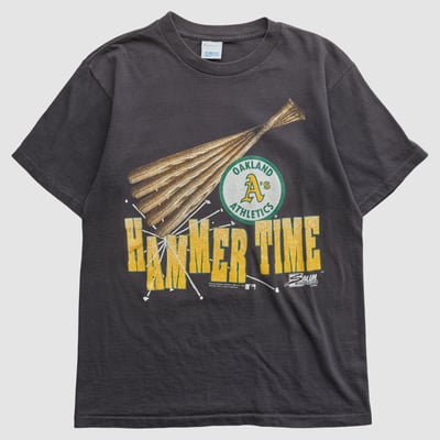 Oakland Athletics Salem Sportswear 1990 T-shirt - Black - M by Fanatics Real Vintage