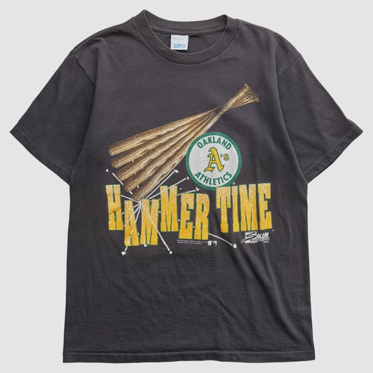 Oakland Athletics Salem Sportswear 1990 T-shirt - Black - M by Fanatics Real Vintage