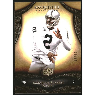 2009 Exquisite Collection #42 JaMarcus Russell