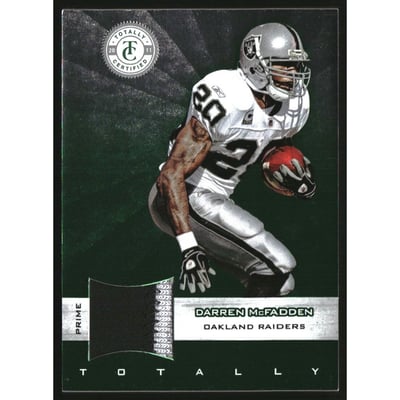 2011 Totally Certified Green Materials Prime #47 Darren McFadden/5