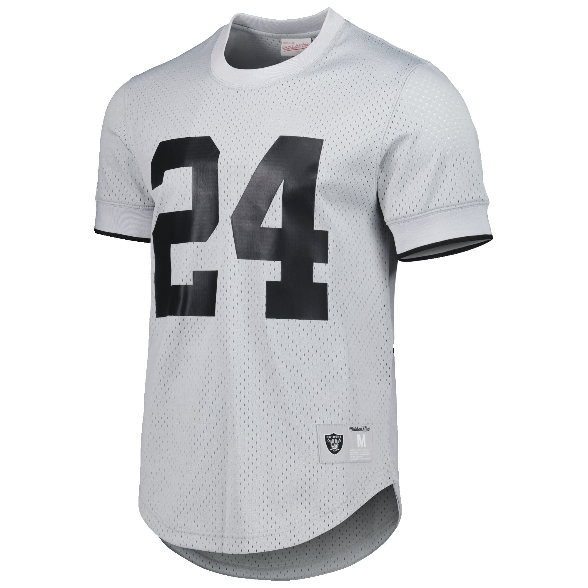 Men's Oakland Raiders Charles Woodson Mitchell & Ness Gray Retired