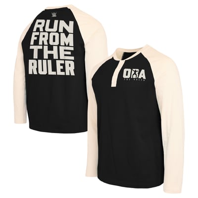 Oba Femi Darius Rucker Collection by Fanatics Long Sleeve Henley T-Shirt - Black