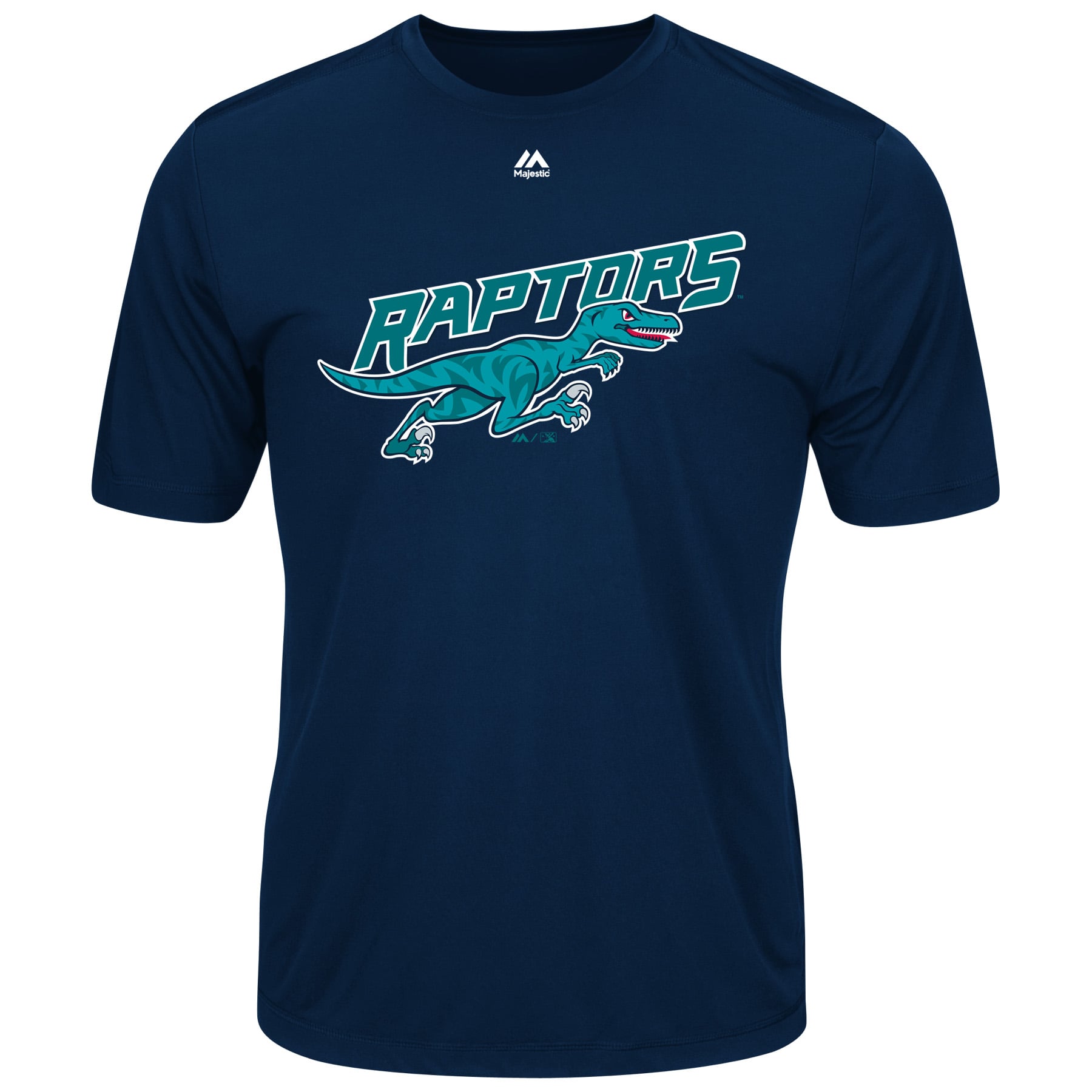 Youth Ogden Raptors Majestic Navy Cool Base Evolution T-Shirt