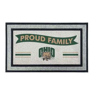 Ohio Bobcats Jardine 18" x 30" Proud Family Doormat