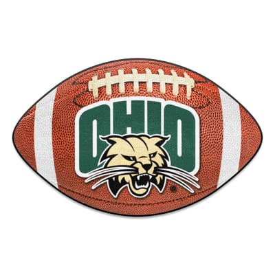 Ohio Bobcats Logo Brands 22" x 29.5" Football Mat