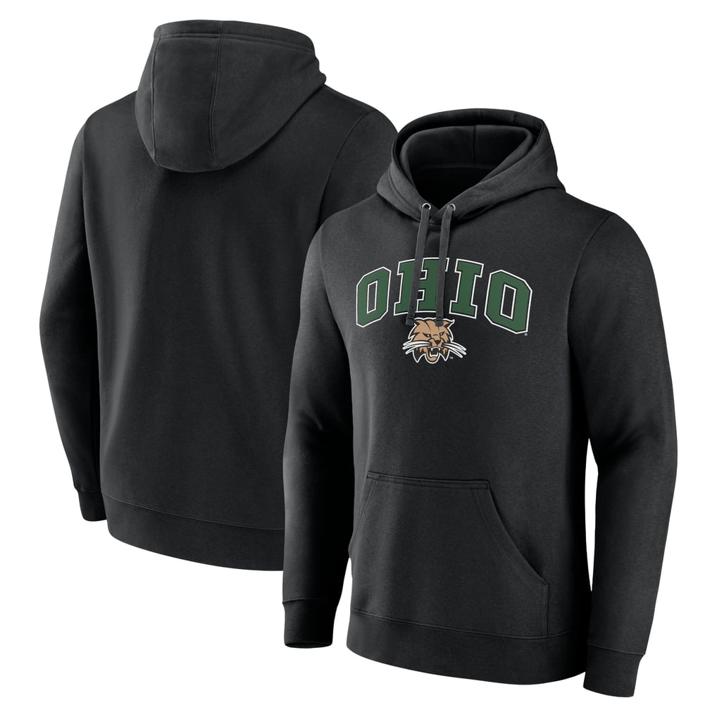 Ohio Bobcats Campus Team Pullover Hoodie - Black